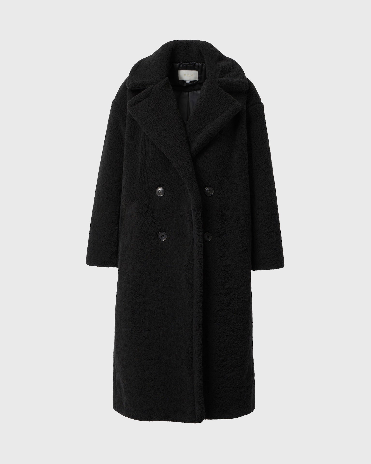 Luhvia | Women’s Long Teddy Coat with Straight Silhouette