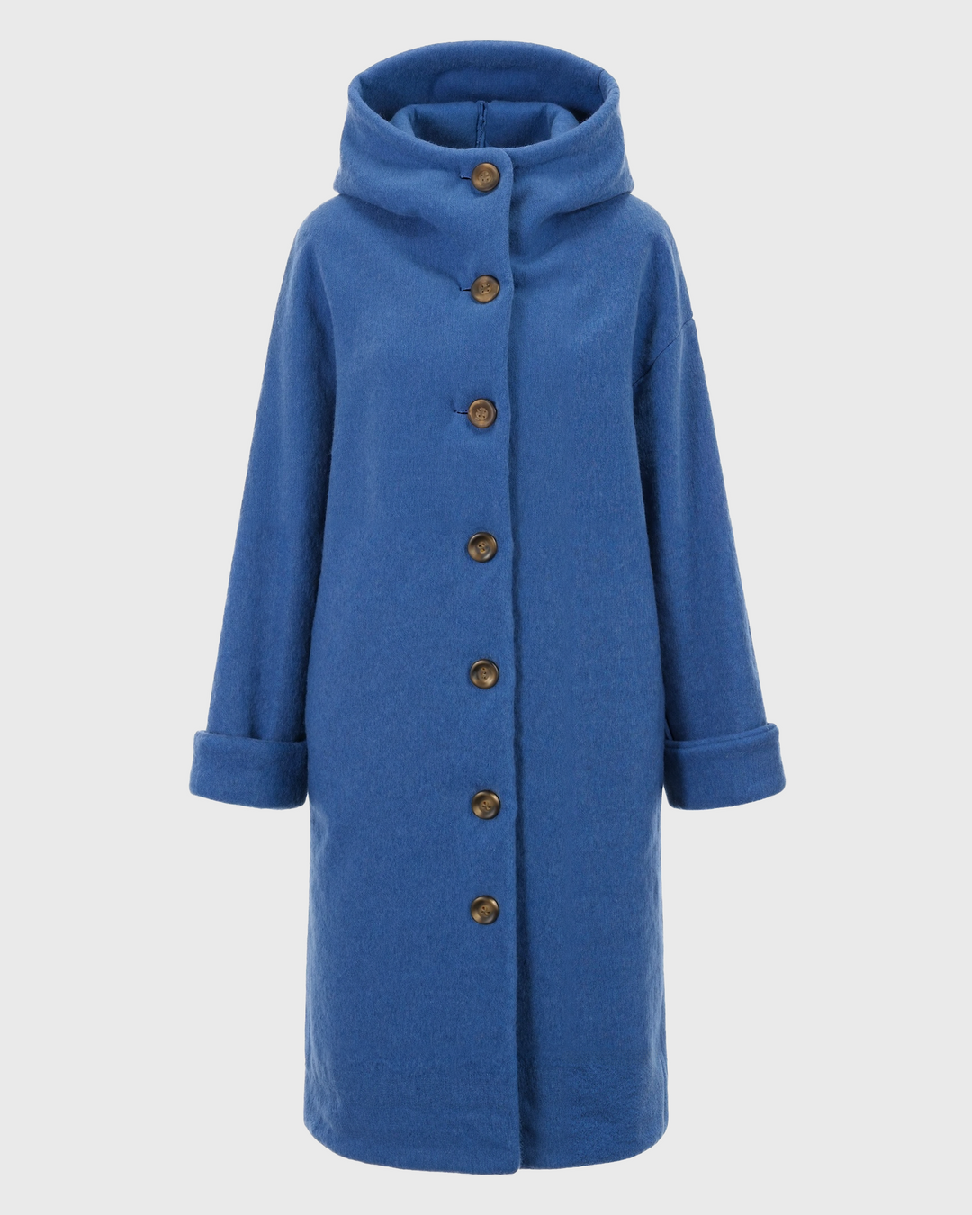 Luhvia | Hooded Thick Winter Coat for Women | Button Closure