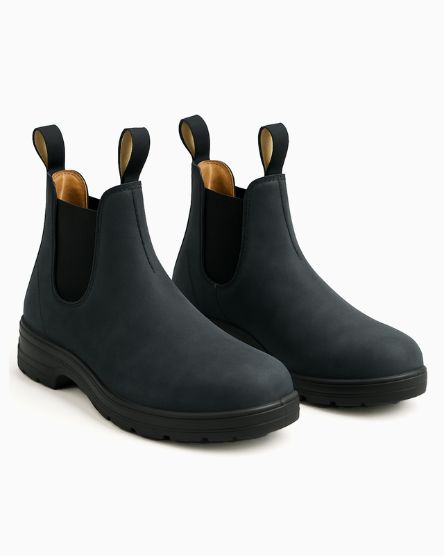 Luhvia | Rugged Sole Chelsea Boots for Men | Elastic Side Panels