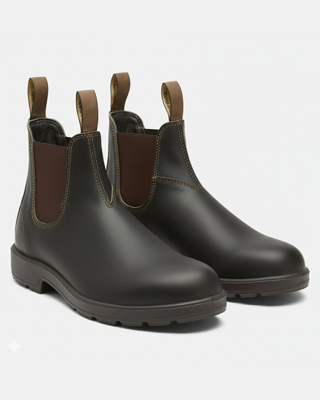 Luhvia | Rugged Sole Chelsea Boots for Men | Elastic Side Panels