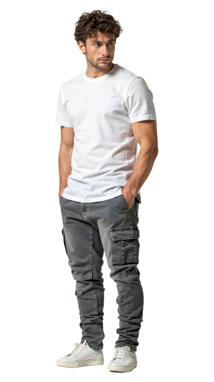 Casual Stretch Cargo Pants for Men