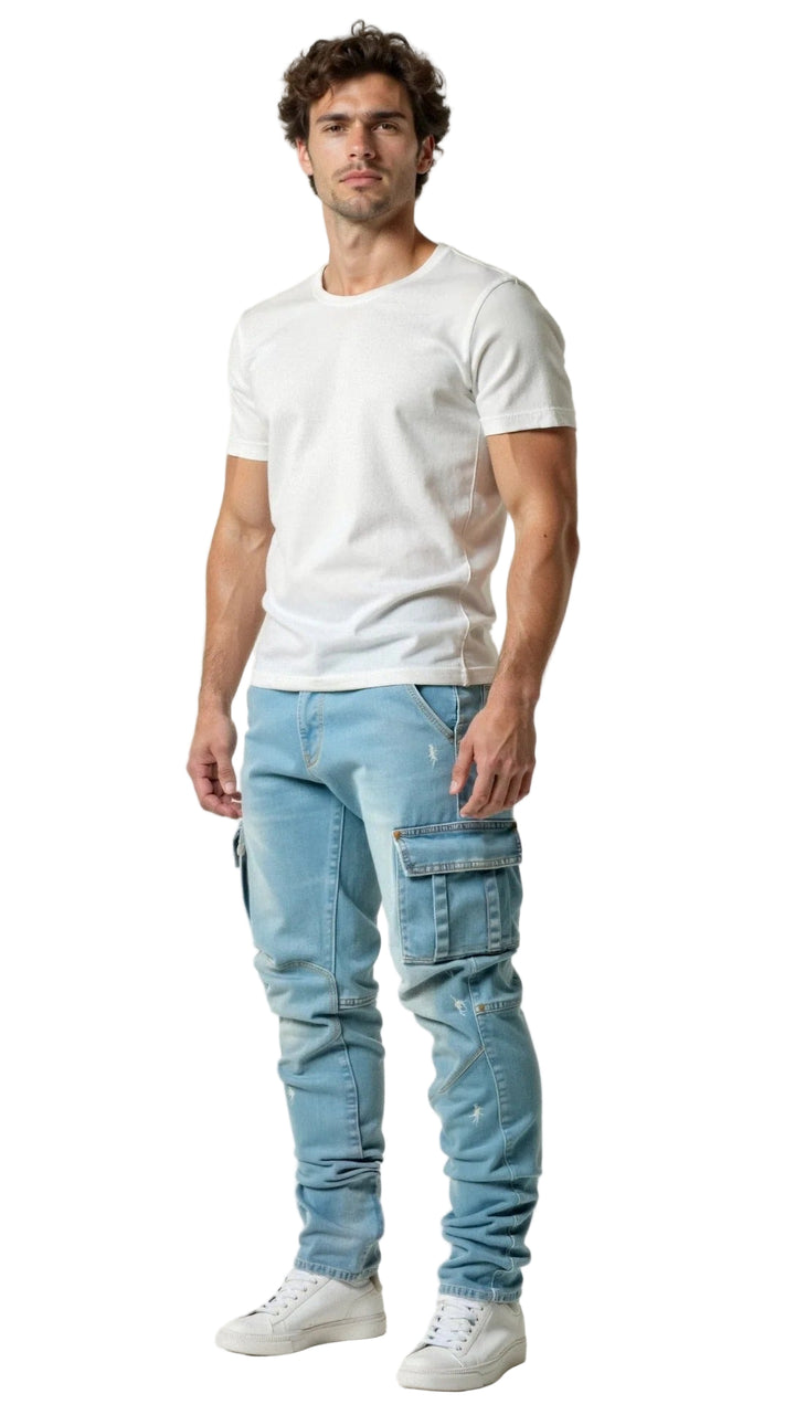Casual Stretch Cargo Pants for Men