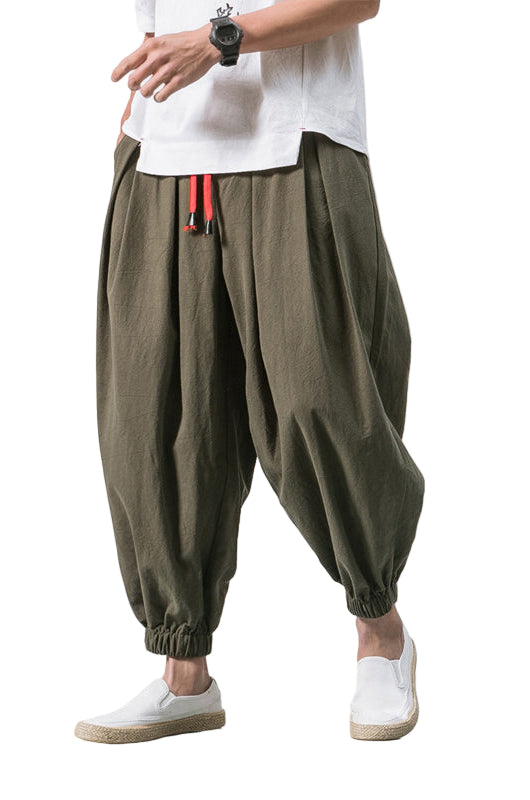 Casual Wide-Leg Pants for Men