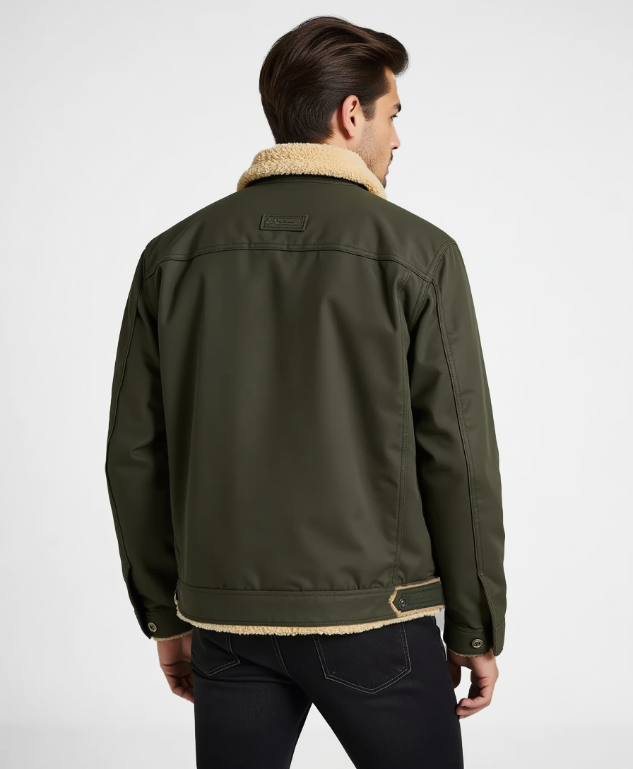 Luhvia | Men’s Clean Cut Winter Jacket with Practical Pockets
