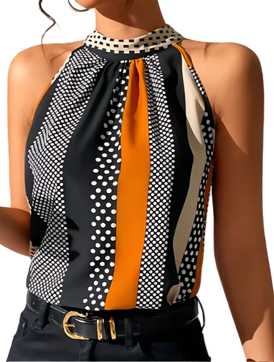 Sleeveless Casual Blouse for Women