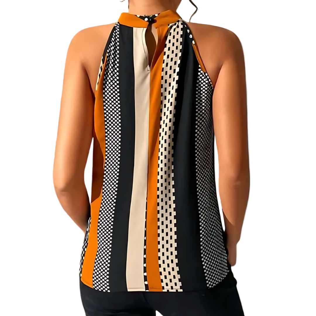 Sleeveless Casual Blouse for Women