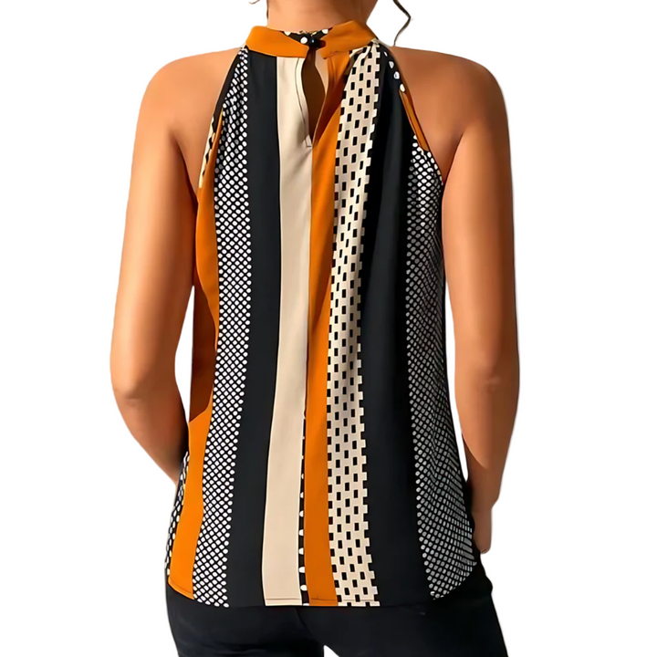 Sleeveless Casual Blouse for Women