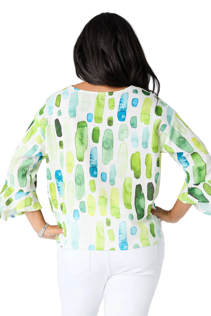 V-Neckline Elegant Blouse For Women